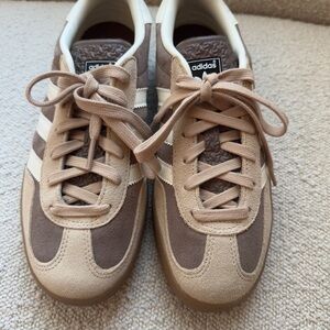 Adidas Gazelle Brown and Tan